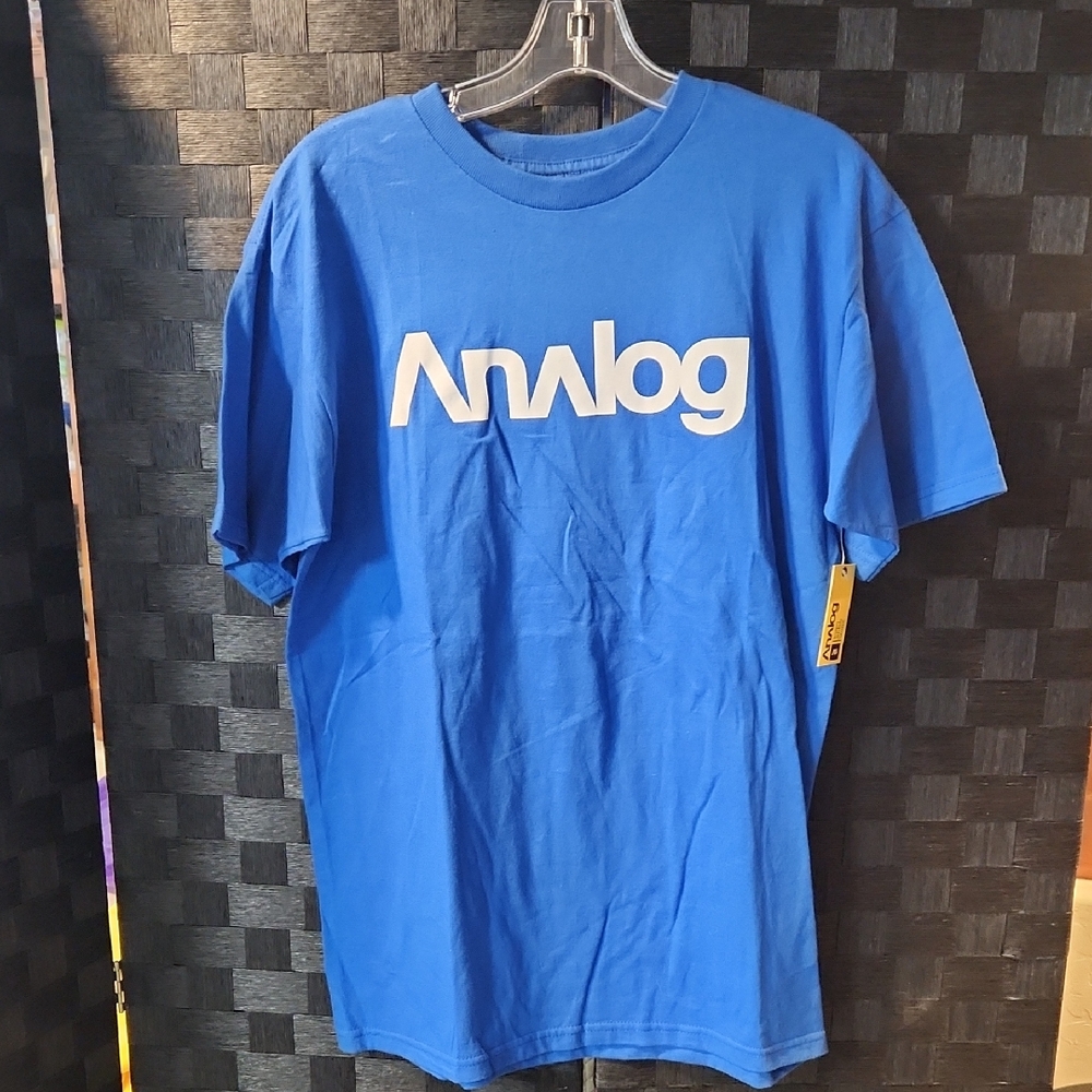 Analog Vibrant Blue Short Sleeve Tee